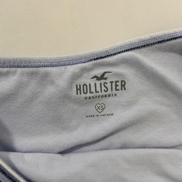 Hollister One Shoulder Blue Striped tank top - XS - Picture 4 of 7